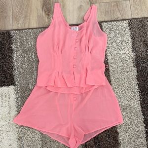 Morgan Taylor size S short pajama set